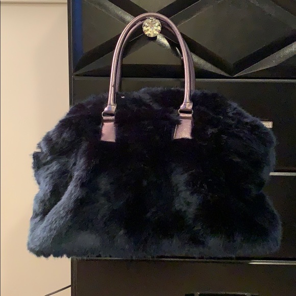 Fabulous Furs Handbags - Fabulous furs steel blue bag